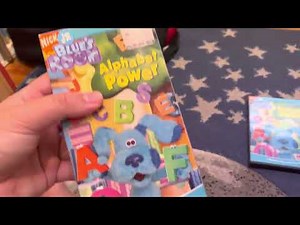 Comparison Video #4: Blue’s Room: Alphabet Power 2005 VHS & DVD