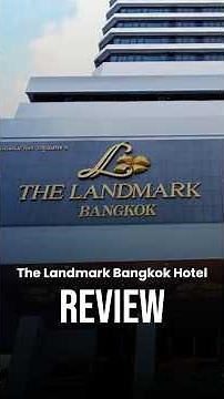 Landmark Bangkok Review: Luxury Stay with Incredible Skyline Views #shorts