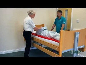 Repositioning Onto Side Using Smaller Tubular Slide Sheets