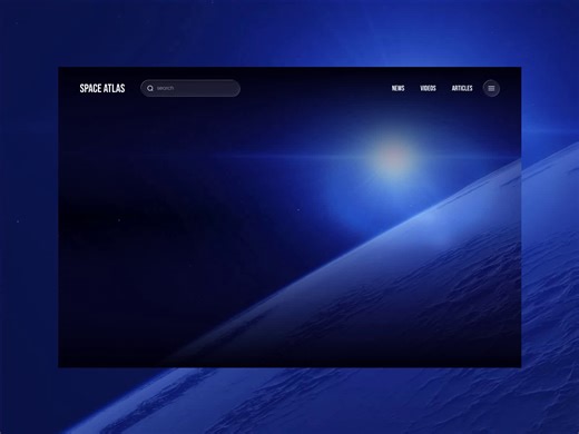 Space atlas wed site