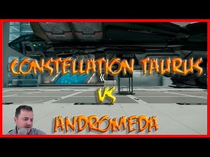 STAR CITIZEN COMPARACION CONSTELLATION TAURUS VS CONSTELLATION ANDROMEDA GAMEPLAY ESPAÑOL