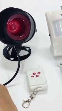 Simple Alarm security system (Big Silene Our contact 0780131714