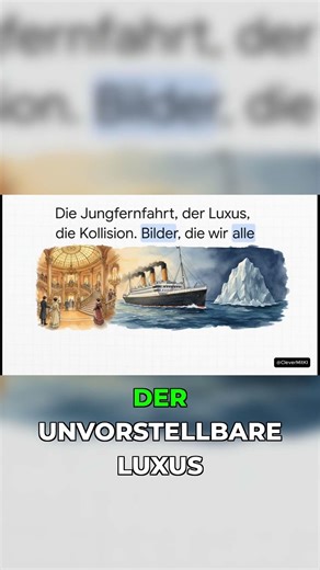 Das stimmte NICHT bei der Titanic! #titanic #wahregeschichte