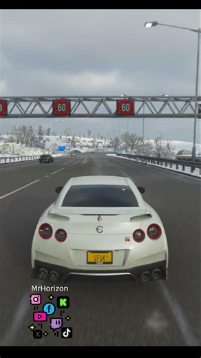NISSAN GTR PROERDER CAR 2017 I Forza Horizon 4 l Test Drive 4K 🎉#forzahorizon4 #gaming #shorts