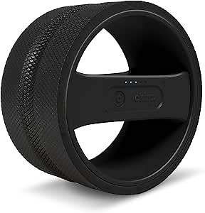 Chirp Wheel Pro Vibrating Massage Roller - 3 Speed Electric Massager for Back Pain Relief & Muscle Therapy, Workout Recovery, Physical Therapy, Yoga Massage | High Density Foam, 8" Black Up to 500 lbs