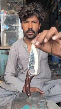 Homemade Kitchen Knife from Scrap Metal #diy #sharp