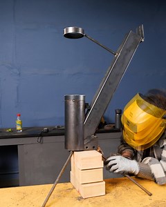 Welding a Rocket Stove | Science, Tech and Universe
