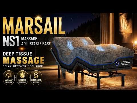 Marsail NS1 Massage Adjustable Base with Mattress Set Review