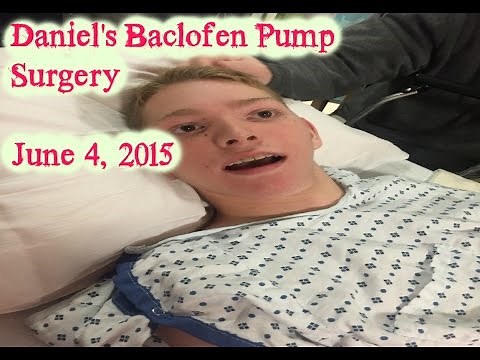Baclofen Pump Surgery Day June 4, 2015