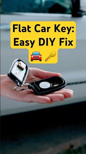 How To Fix a Dead Car Key (And Start Your Car!) 🚗 ✅
