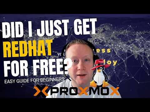 Red Hat Just Gave You FREE Enterprise Linux – Install It on Proxmox NOW! (Step-by-Step guide)