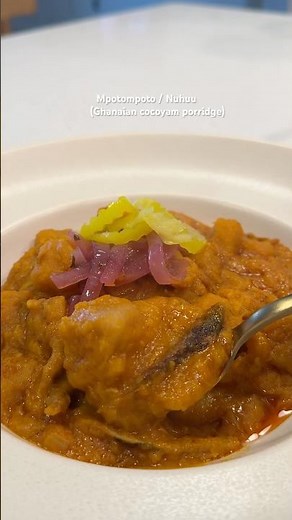 Mpotompoto (Nuhuu) 🇬🇭✨ | Ghanaian Cocoyam Porridge Recipe