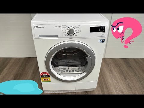 How to Fix Electrolux Zanussi Dryer Leaking Water