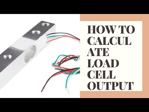 how to calculate load cell output