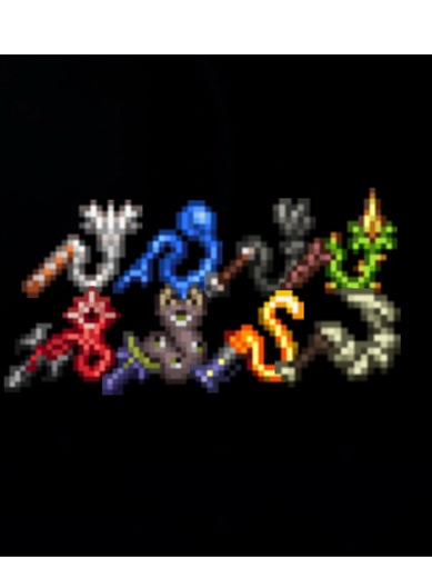 Whips Terraria 1.4.5 (part 1) pre-Hardmode #terraria #145 #summoner #whips #fyp #recommendations #foryou