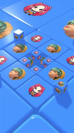 Kpop Demon Hunters Face Ball Falling149 #kpop #jpop #케데헌 #kpopdemonhunters #animation #roblox