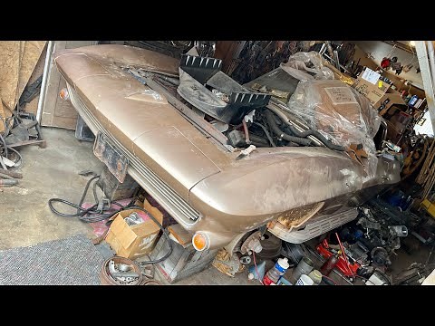 Barn Find Rare 1963 Corvette Split Window sitting since 72 *1 of 5 Split Window Buys of Feb 2021*