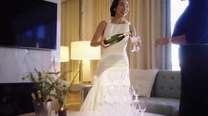 Greta Lee Gets Ready for the Red Carpet