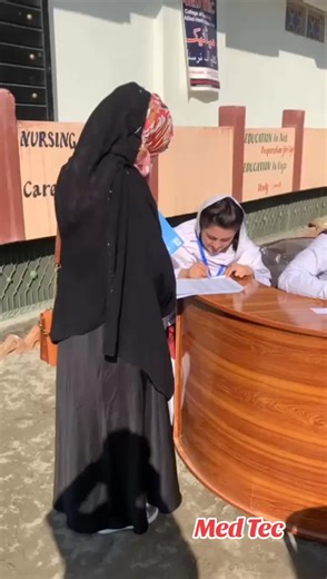 New Students Interview at Med Tec Nursing College