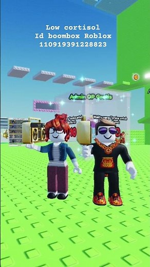 low cortisol id boombox Roblox