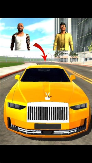 FRANKLIN BOUGHT A NEW GOLDEN ROLLS ROYCE || INDIAN BIKE DRIVING 3D #indianbikedriving3d #shorts #gta