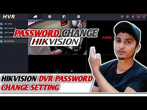 How to Change the Pattern Lock Hikvision DVR/NVR