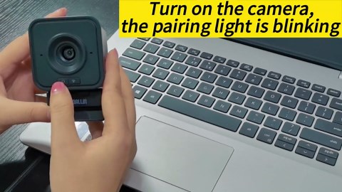 TOALLIN 1080P HD Wireless Webcam for PC, Built-in Noise-Canceling Microphone, Wireless Computer Camera for Video Conferencing, Live Streaming and Online Video Calls