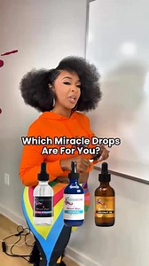 Kaleidoscope Hair Products・・・Which Miracle Drops are for YOU? 🤔💧 Let’s break it down real quick: 💙 Original Miracle Drops – For a normal scalp that helps combat dry scalp, aids in hair growth, and adds lightweight shine. 🥥 Coconut Miracle Drops – Got a sensitive scalp? This one’s gentle, soothing, but still gives you all the benefits of our original Miracle Drops. Do not use if you have a nut allergy! 💪🏽Extra Strength Miracle Drops – If you’ve been rocking with the Original and ready to le