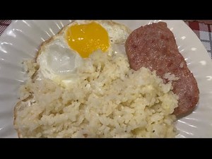 How to Make Filipino Breakfast: Spam Silog