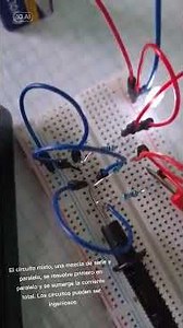 Montaje de circuitos en protoboard y medición de magnitudes eléctricas.