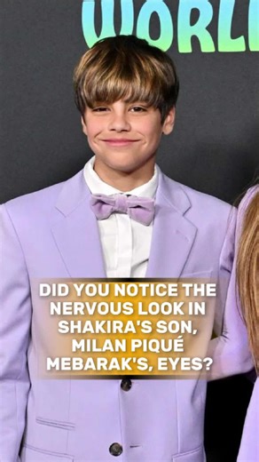 Did you notice the nervous look in Shakira's son, Milan Piqué Mebarak's, eyes? No one realizes that Gerard Piqué's infidelity has left him with three indelible scars!#celebrity #tiktok #fyp #usa #shakira