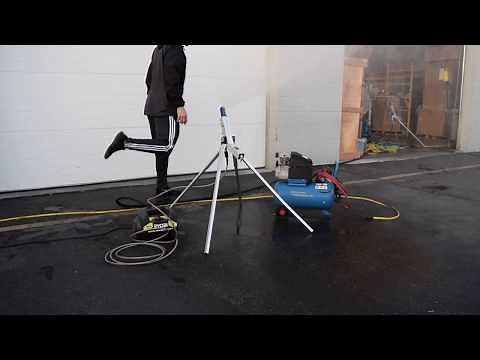 How to Set-up Your Backyard Snowstorm Snowgun - Snow Spider Snow Gun