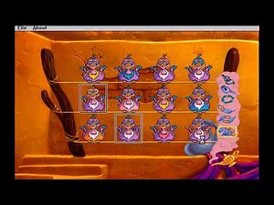 Disney's Aladdin: Activity Center - Marketplace Part 7 - Pair Matching Game (Gameplay/Walkthrough)