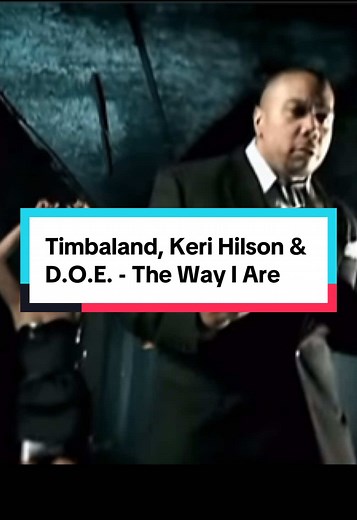 Timbaland, Keri Hilson & D.O.E. - The Way I Are. Album: Shock Value. Year: 2007 #MusicVideo #Music