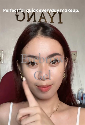 Want perfect brows in 5 seconds? 👀 @PINKFLASH.PH #eyebrowgel