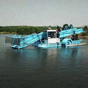 [Hot Item] Hydraulic System Full Automatic Aquatic Weed Harvester