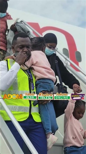 XENOPHOBIC ATTACK: Today we will eat fufu - Evacuated Ghanaian from South Africa excited to be home