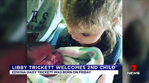 9.7K views · 85 reactions | Queensland Olympian Libby Trickett has given birth to her second child. www.7News.com.au #7News | 7NEWS Brisbane | Facebook