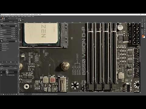 mobo PCB Breakdown: Gigabyte B550 Vision D-P