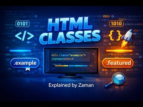 What is Class in HTML? | HTML Class Attribute with Examples