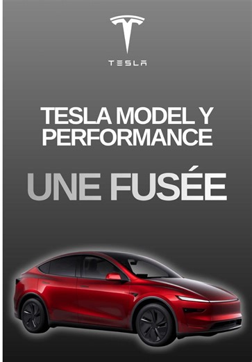 La Tesla Model Y Performance 🚀 Une vraie fusée ! #Tesla #ModelY #TeslaPerformance #VoitureElectrique #Acceleration