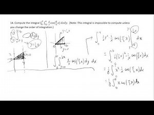 Calculus III Final Exam Review 4: Double and triple integrals. Polar, cylindrical and spherical too.