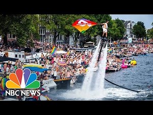 Thousands Celebrate Gay Pride Parade In Amsterdam | NBC News