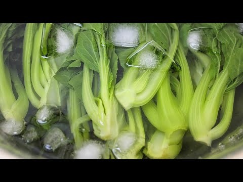 Bok choy with oyster sauce recipe