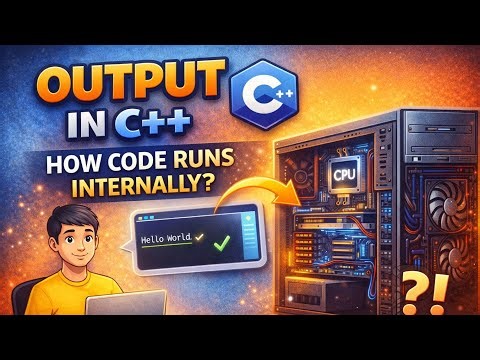 Day #2 C++ Basics: Output & How to Execute Code Step by Step #codewithlogic #coding #logic #dsa