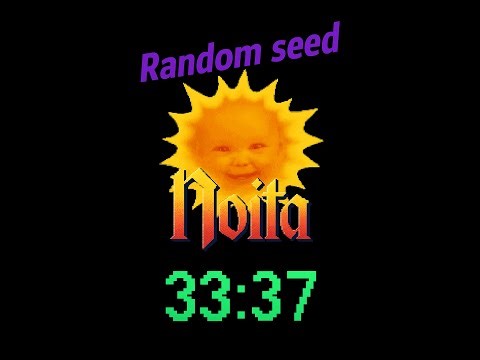 Noita sun quest speedrun (random) 33:37