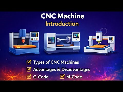 CNC Machine | Types of CNC Machine | G-Code | M-Code | Advantages | Disadvantages