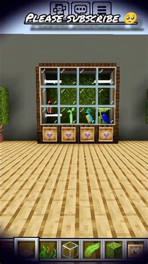 parrot cage in Minecraft 🦜#minecraft #viral #short