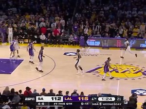 58K views · 859 reactions | Final 3:42 Lakers vs Spurs  Wild ending #highlightsgame #basketballhighlights #nbahighlights #highlights #lakers | Highlights Game | Facebook