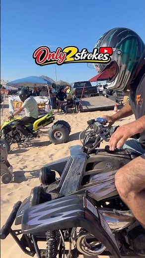 Giving the Raptor 700 Back Tire in the Sand Dunes! 🔥 #Banshee421 #Raptor700 #SandDunes